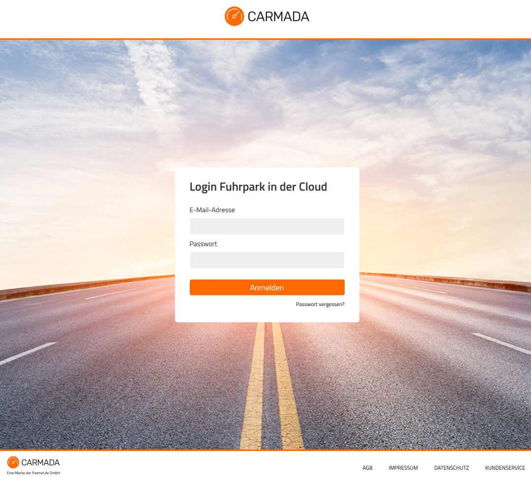 Erste Schritte - Vor Aufforderung zur ersten Führerscheinkontrolle - Carmada  - Fuhrparkmanagement in der Cloud