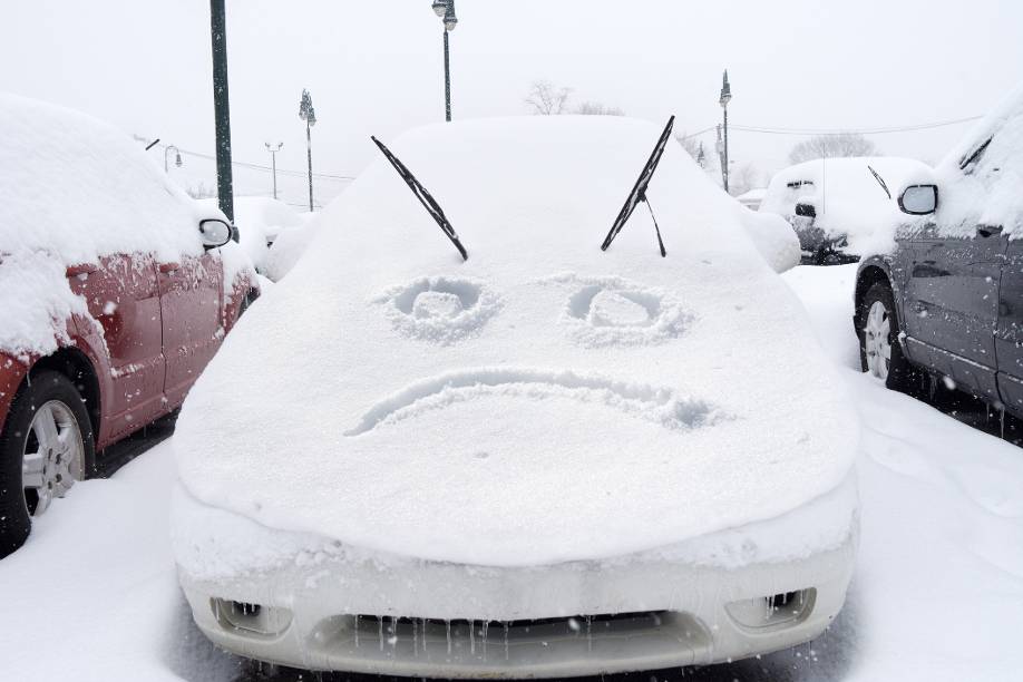 Parken im Winter: Wenn das geparkte Auto eingeschneit wird