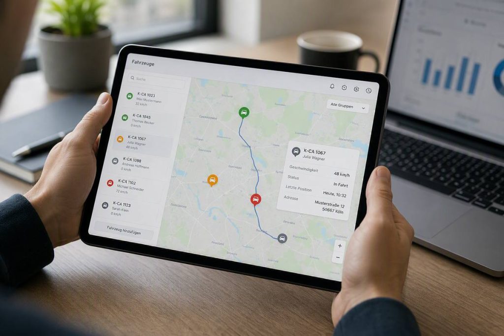GPS-Tracking im Fuhrpark